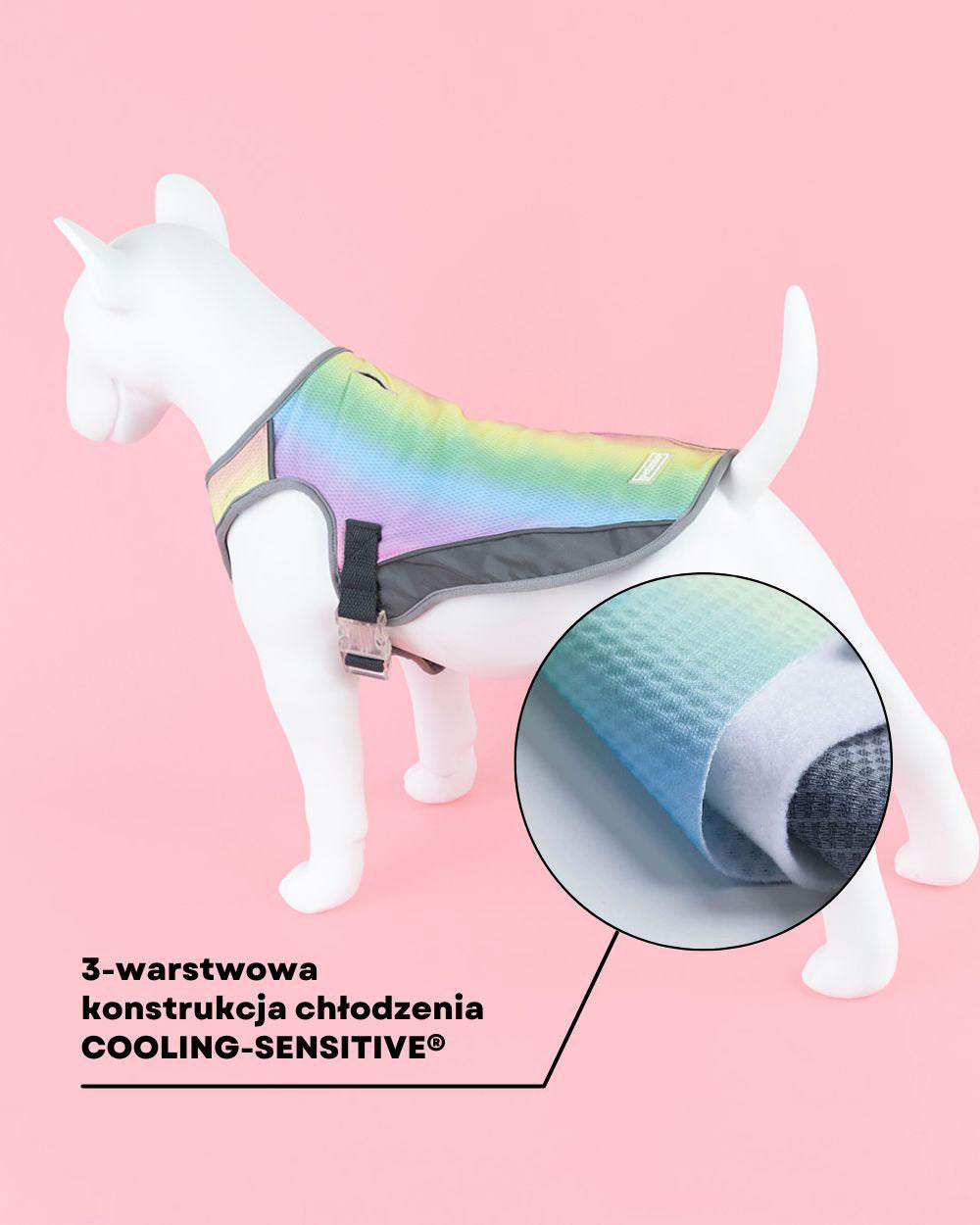 Kamizelka chłodząca dla psa BECOOL
