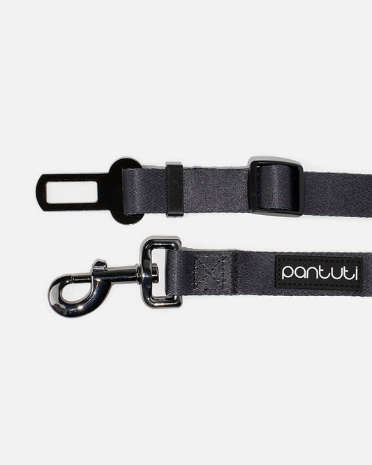 Pasy samochodowe dla psa czarne ONYX