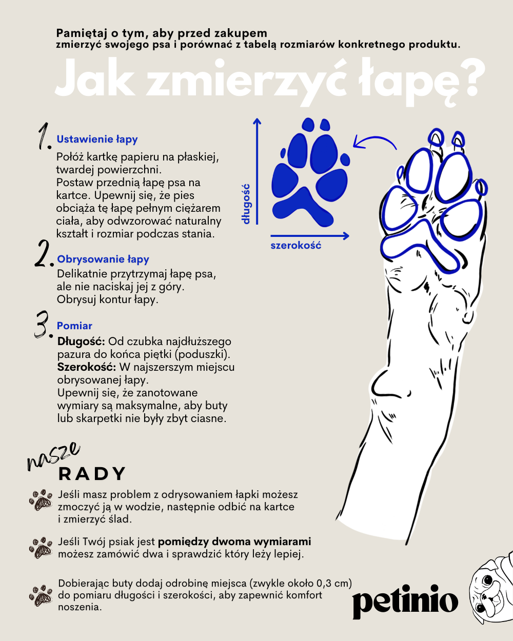 Wodoodporne ocieplane buty dla dużego psa GALIO
