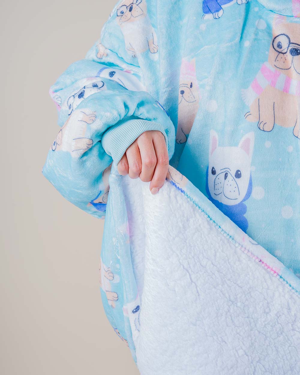 Bluza koc kocobluza w buldożki BUBU
