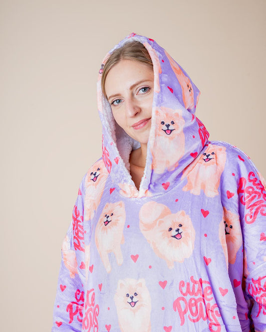 Bluza koc kocobluza w pomeraniany POMEK