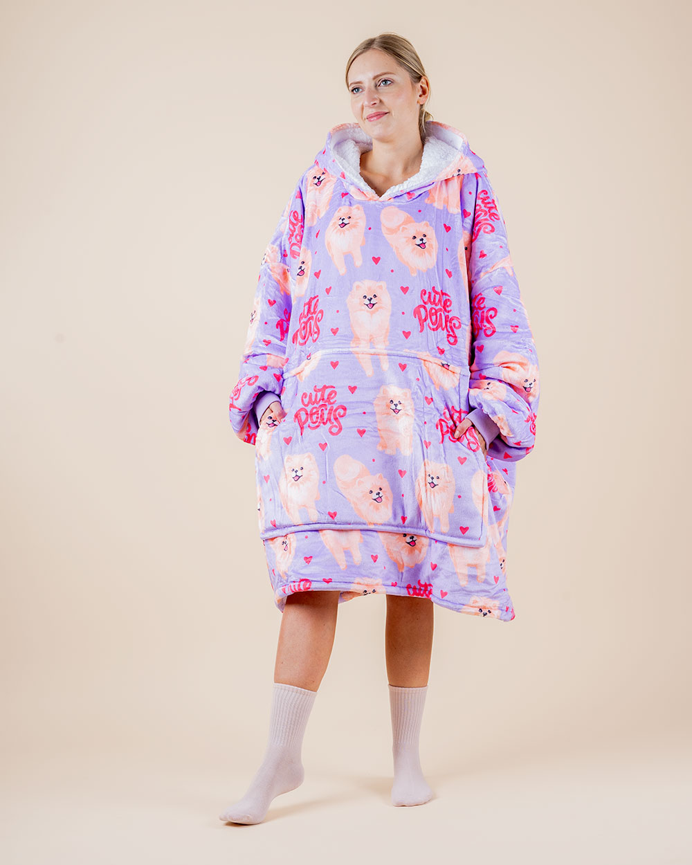 Bluza koc kocobluza w pomeraniany POMEK