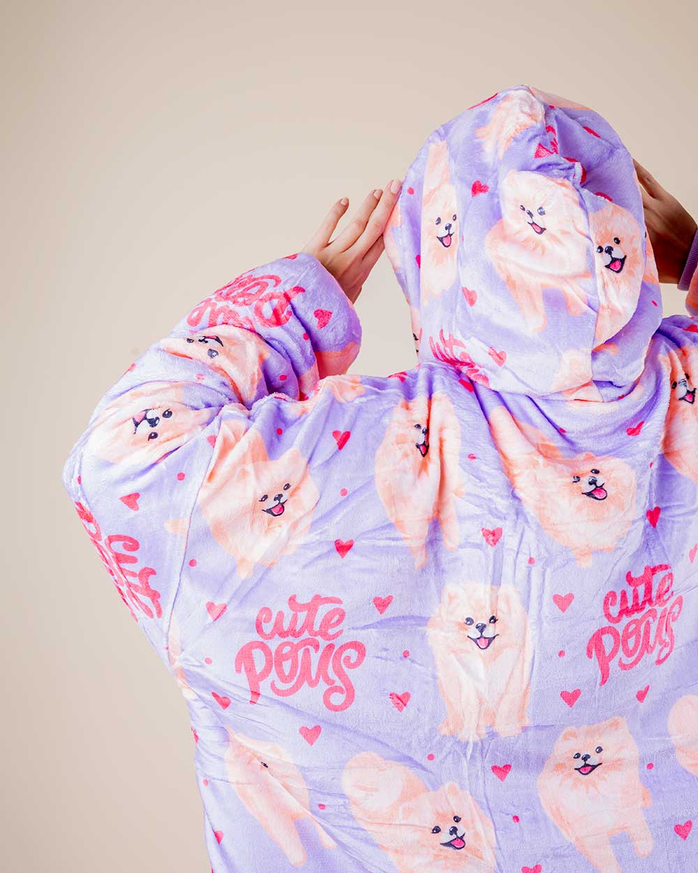 Bluza koc kocobluza w pomeraniany POMEK
