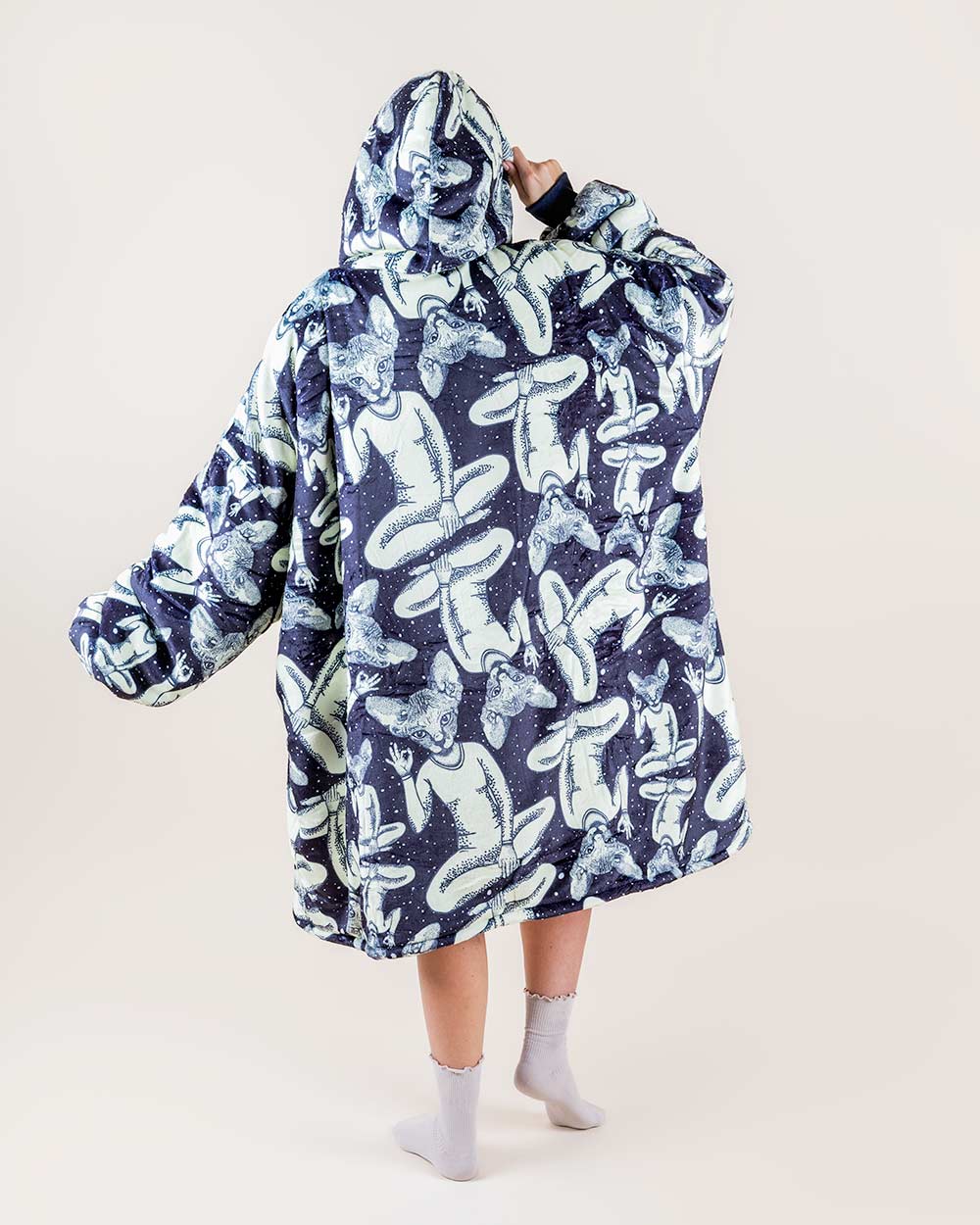 Bluza koc kocobluza w kotki Sfinks SPIRIT
