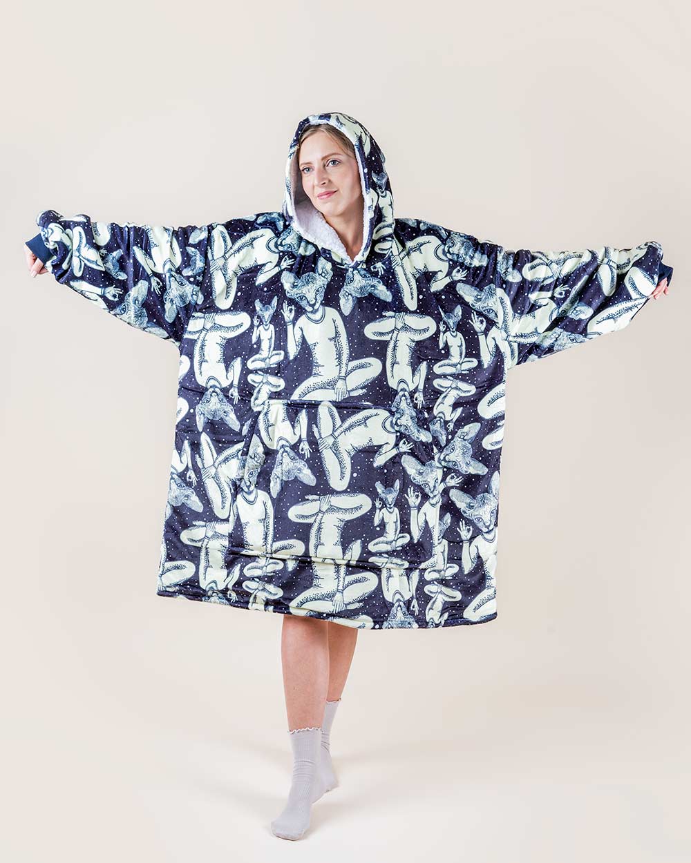 Bluza koc kocobluza w kotki Sfinks SPIRIT