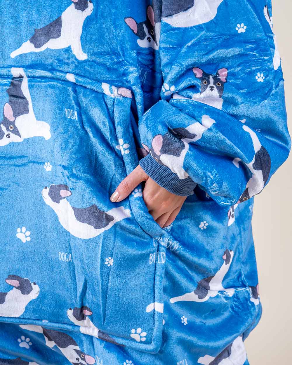 Bluza koc kocobluza w buldożki YOGI