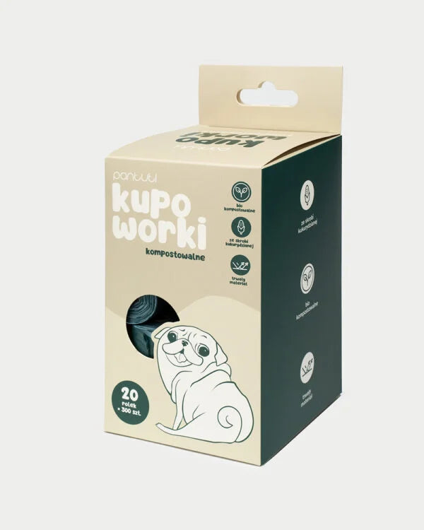 Kompostovatelné sáčky na psí exkrementy No to Klops