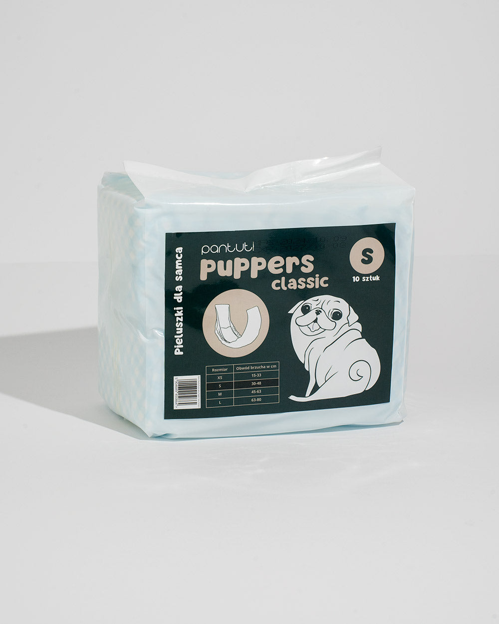 Chłonne pieluchy dla psa samca PUPPERS CLASSIC
