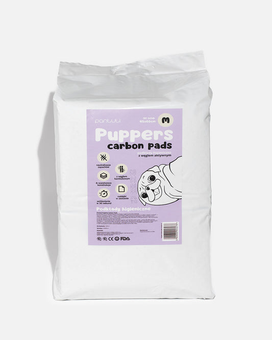 Podkłady higieniczne dla psa PUPPERS CARBON PADS