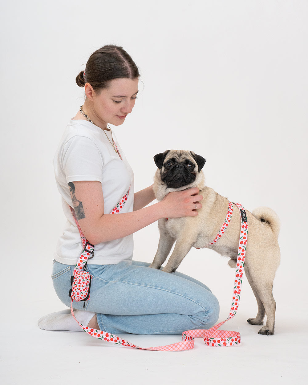 Gumka do włosów w wisienki CHERRY PUP